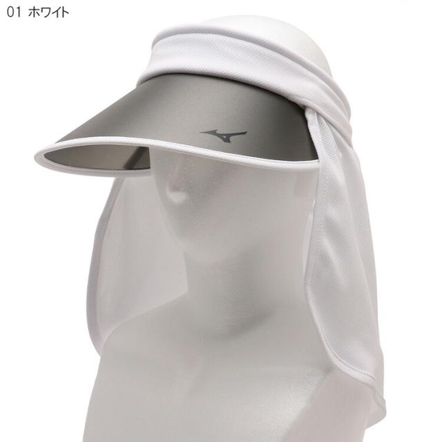 ミズノ ゴルフ レディース 4WAY UVバイザー E2MWA224