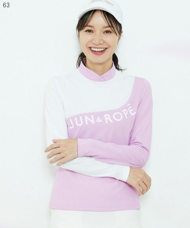 ジュン＆ロペ レディース プライムフレックス チューリップ衿 プルオーバー ERM12190