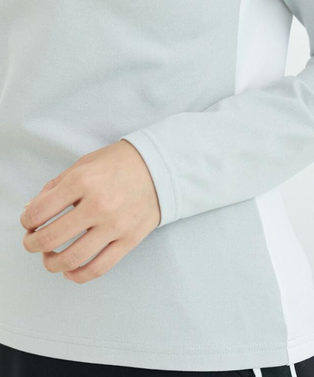 ジュン＆ロペ レディース プライムフレックス チューリップ衿 プルオーバー ERM12190