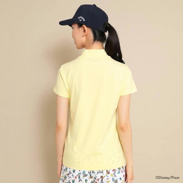 キャロウェイ ゴルフ TOY STORY レディース ストレッチ天竺半袖モックネックシャツ C23134242