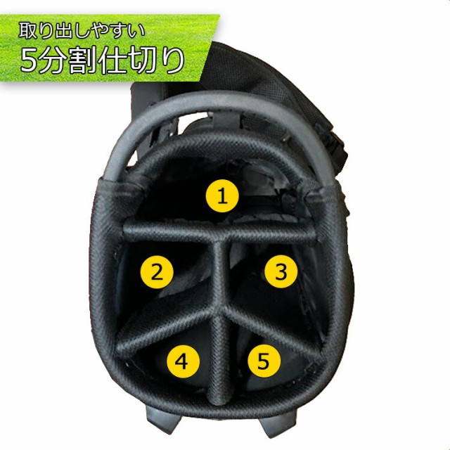 ブルーティーゴルフ ストレッチ スタンドキャディバッグ CB-003 ブルーティーゴルフ ストレッチ スタンドキャディバッグ CB-003