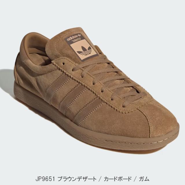 アディダスオリジナルス スニーカー adidas originals TOBACCO タバコ ブラウンデザート/カードボード/ガム メンズシューズ JP9651