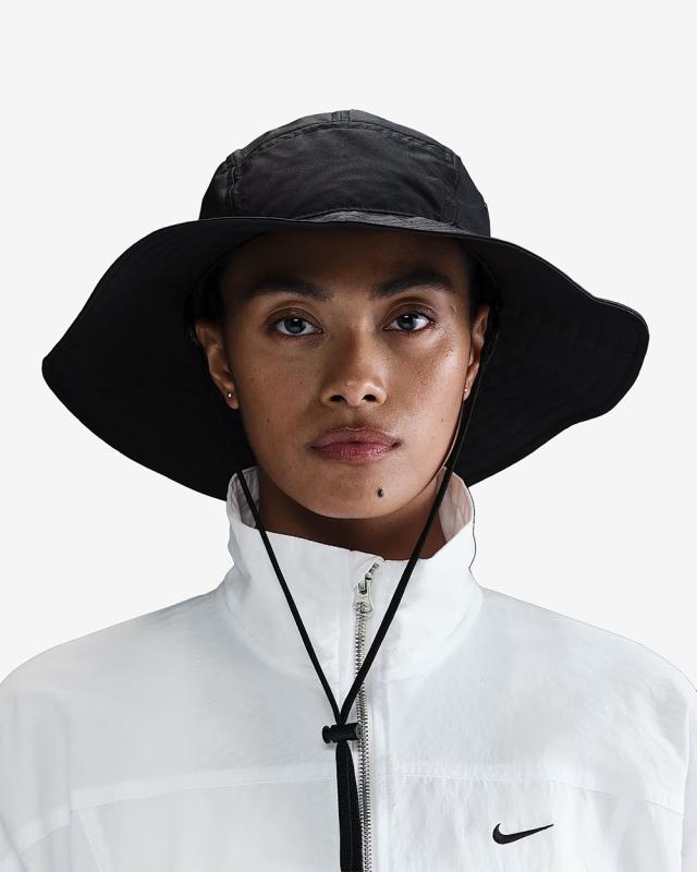 ナイキ 日本正規品 2025SU ユニセックス エイペックス ワイドブリム バケットハット ブラック HJ7135-010