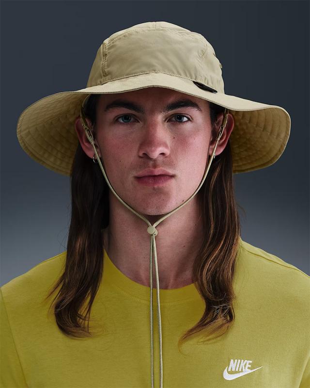 ナイキ 日本正規品 2025SU ユニセックス エイペックス ワイドブリム バケットハット デザートカーキ HJ7135-253