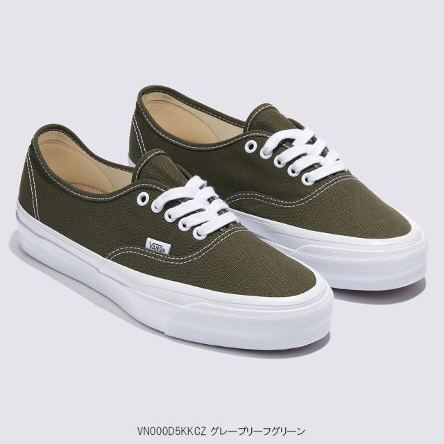 バンズ スニーカー VANS PREMIUM LX AUTHENTIC 44 ヴァンズ LX オーセンティック 44 グレープリーフグリーン メンズシューズ VN000D5KKCZ