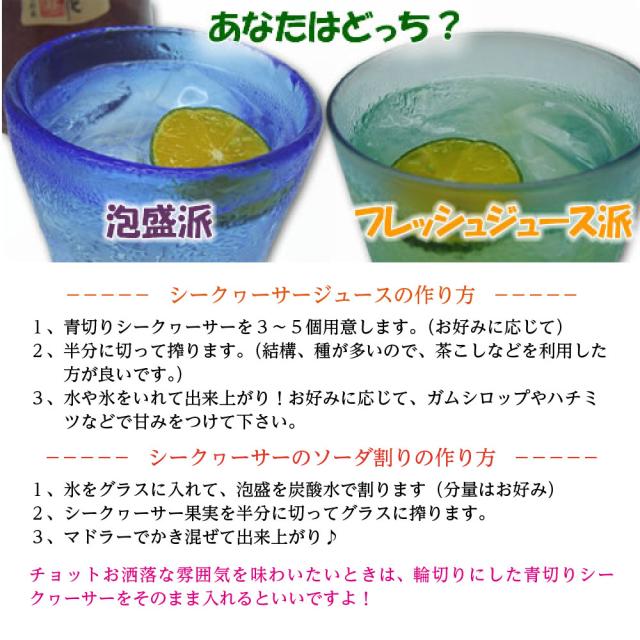 沖縄産シークワーサー果実