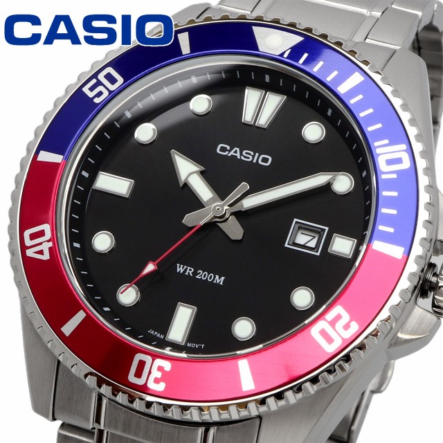 CASIO カシオ 腕時計 海外モデル クォーツ ダイバー 200M