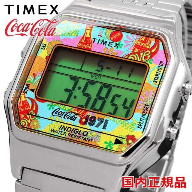 TIMEX 腕時計 タイメックス 時計 人気 ウォッチ TW2V25900 Coca-Cola Classic Digital コカコーラコラボ  【国内正規品】｜au PAY マーケット