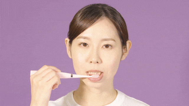 歯ぐきの外側をケア