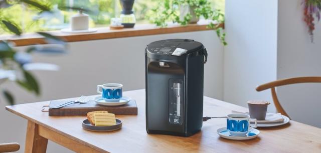 タイガー魔法瓶　蒸気レスVE電気まほうびん　とく子さん　3.0L　アーバンブラック　PIS-G300KE