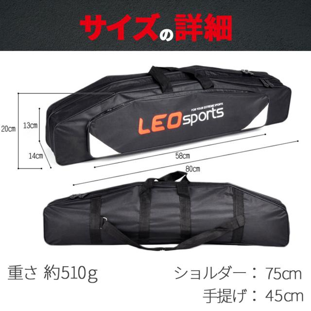 フィッシングロッド用ケース ネイビー L リップルフィッシャー RF ランドベースフィッシングバッグ