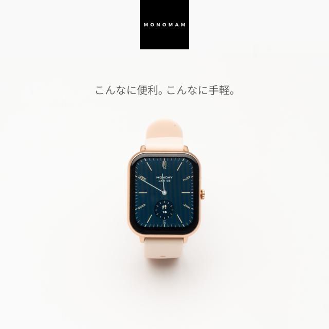 スマートウォッチ レディース 通話機能搭載 CLASSIC iphone