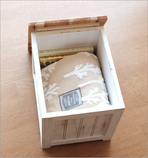 スツール 収納 木製 椅子 収納付き アンティーク レトロ