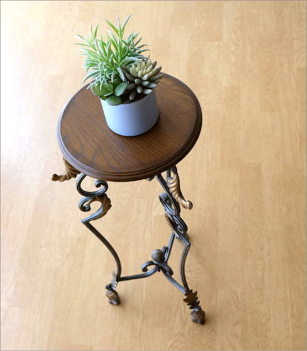 アンティーク好きに スツール 花台 【公式通販】