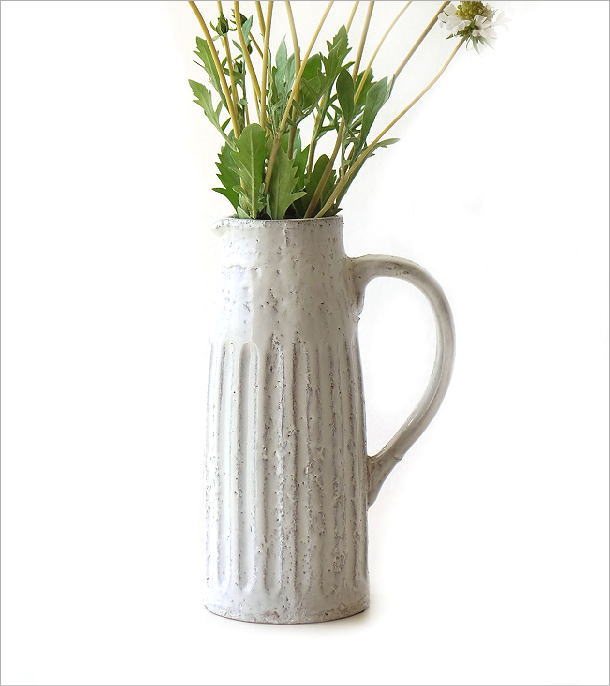 花瓶 陶器 おしゃれ シノワズリ フラワーベース レトロ アンティーク