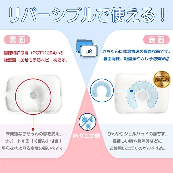 宅送 ひんやり ドーナツ枕 新生児用 絶壁 赤ちゃん ベビー枕 Baby まくら 絶壁防止 ドーナツピロー 寝ハゲ対策 絶壁 向き癖 頭 ジオピロー Pr 好評 Olsonesq Com