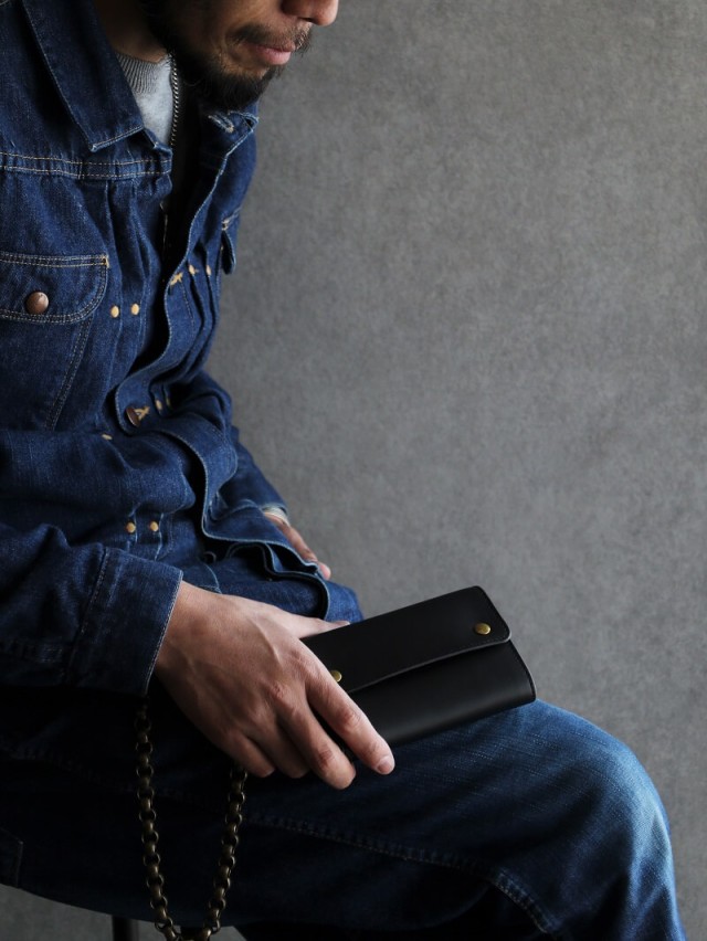 BACKDROP Leathers バックドロップレザーズ MIDDLE BILL WALLET ミドル