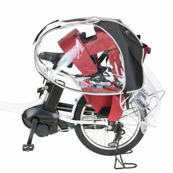 自転車用チャイルドシートRCR-009レインカバーリヤチャイルドシート用子供乗せ用レインカバーOGK用OGKハレーロ・キッズ自転車OGK自転車用リヤチャイルドシート用レインカバー
