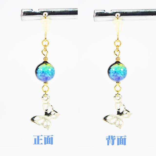 ホタルガラス ピアス/イヤリング