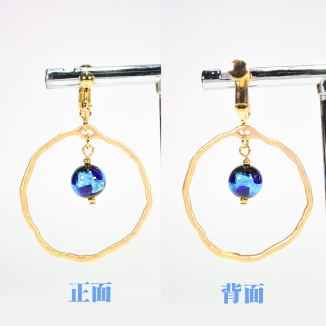 ホタルガラス ピアス/イヤリング