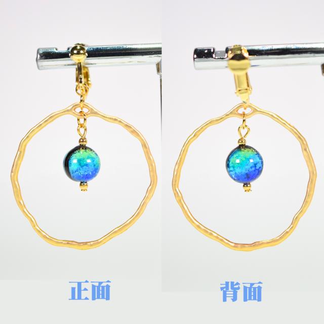 ホタルガラス ピアス/イヤリング