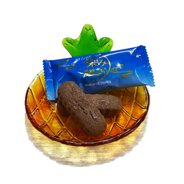 首里城 染み黒糖チョコちんすこう 箱