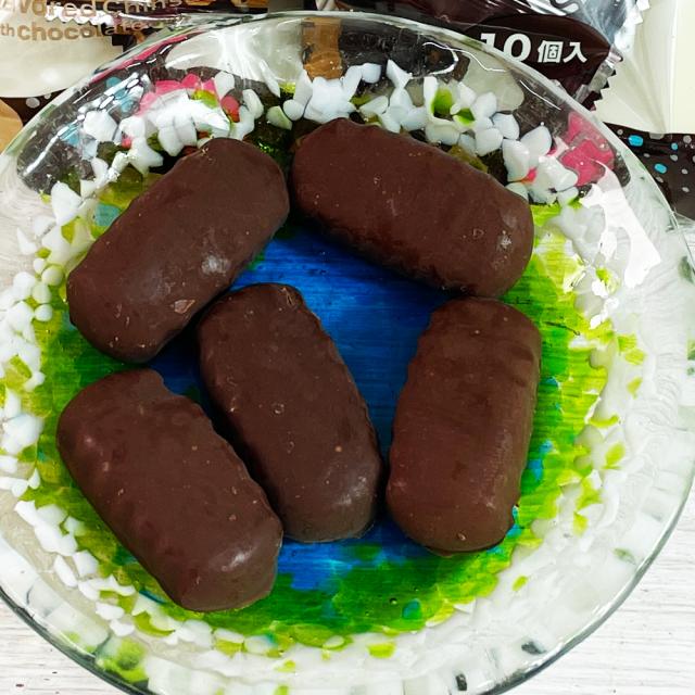 コーヒーに合うチョコがけちんすこう