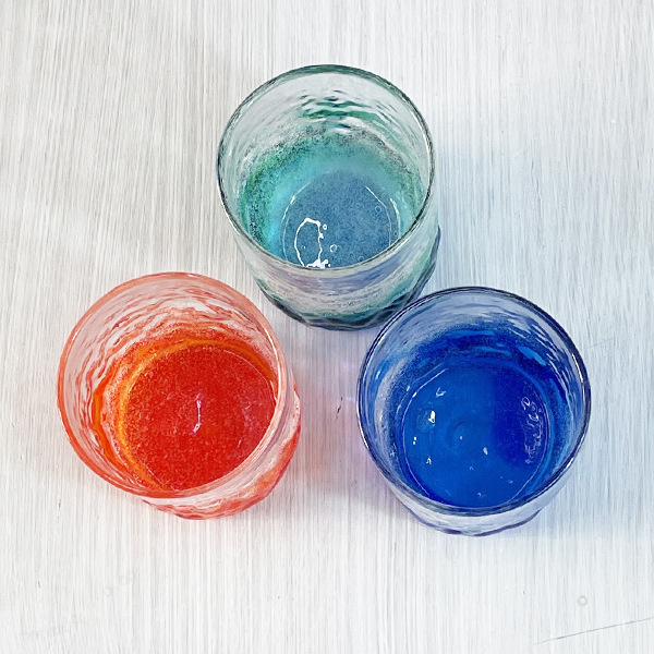 潮騒でこぼこグラス