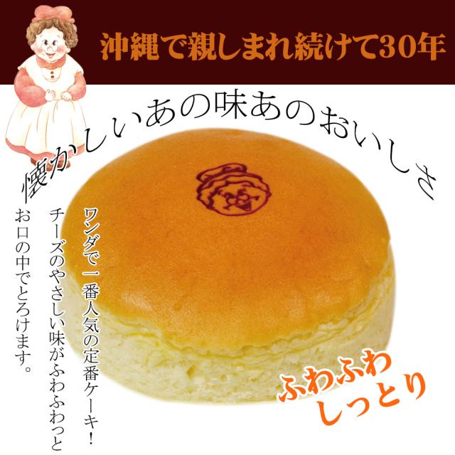 ワンダおばさんのチーズケーキ 6号