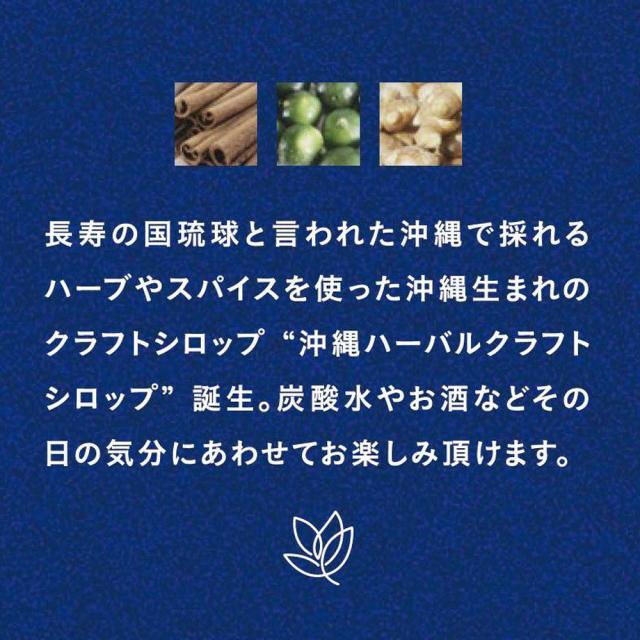 沖縄ハーバル クラフト シロップ