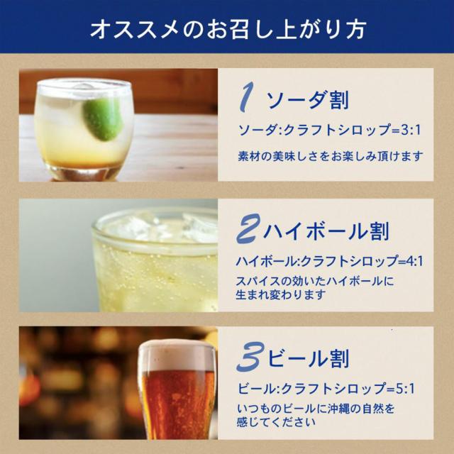 沖縄ハーバル クラフト シロップ