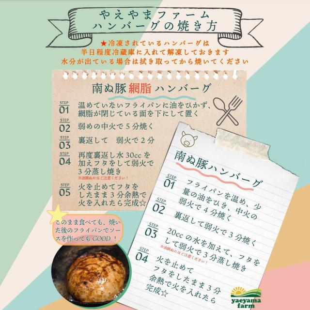 アグー豚 F1種 南ぬ豚 ハンバーグ