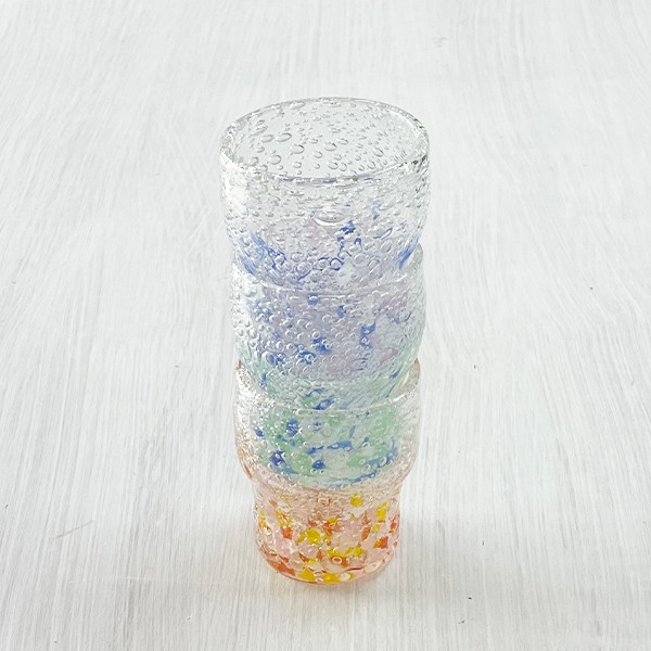 気泡の海オリジナルデコグラス