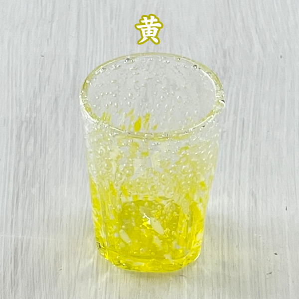 気泡の海四角グラス