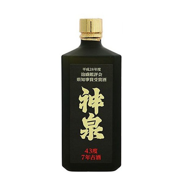 泡盛 神泉 7年 古酒 43度 720ml 平成28年県知事賞受賞酒 上原酒造 焼酎