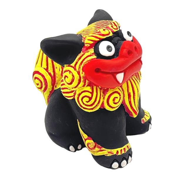 黒獅子シーサー