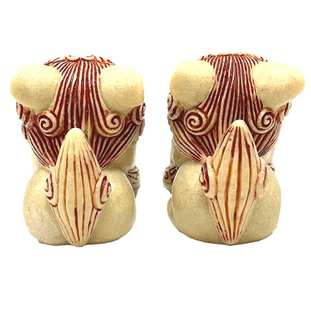 黒獅子シーサー