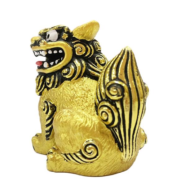 小獅子金運シーサー