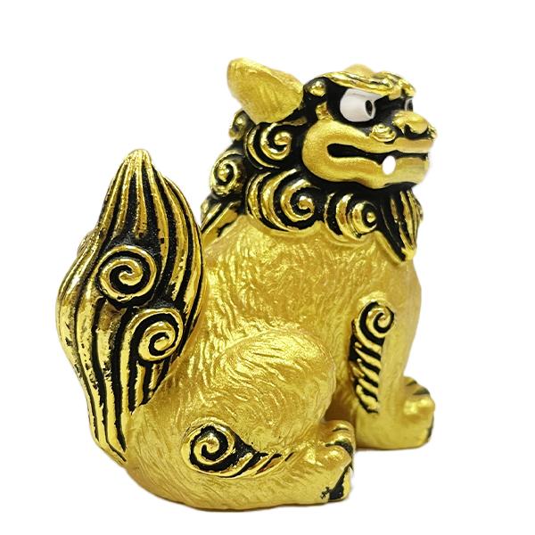 小獅子金運シーサー