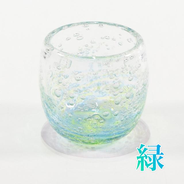 ホタル気泡ぐい呑み