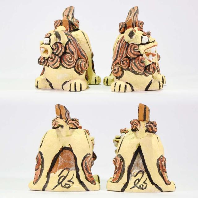 漆喰シーサー 小 伝統