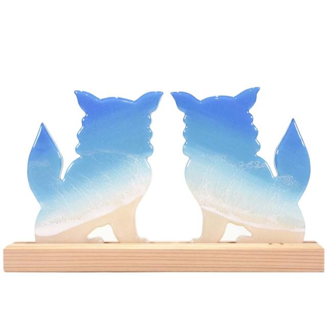 オーシャンアート シーサー 水