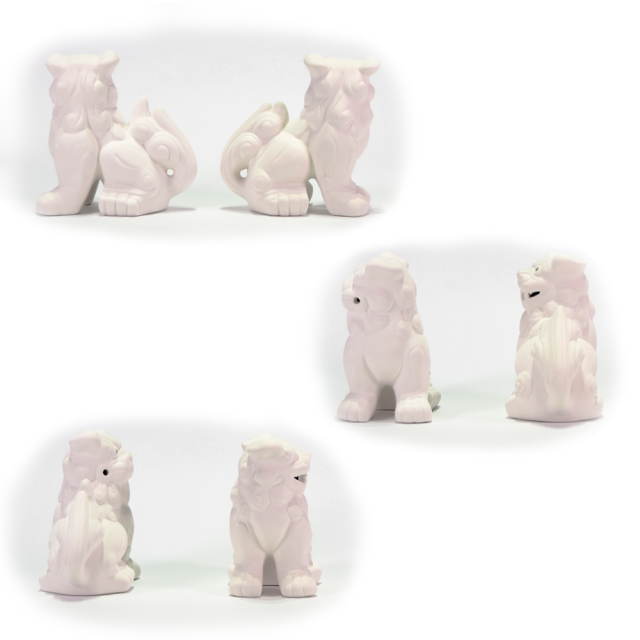 絵付けシーサーA