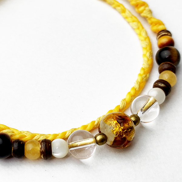 きびサンガブレスレット