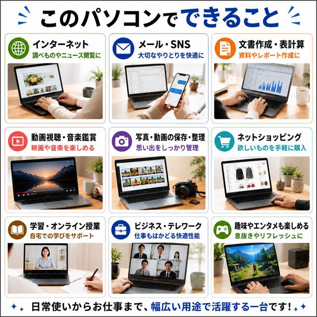 ★このPCでできること