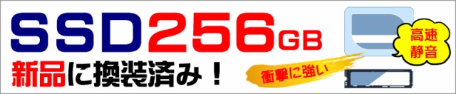 ストレージ★256GB(新品SSD)