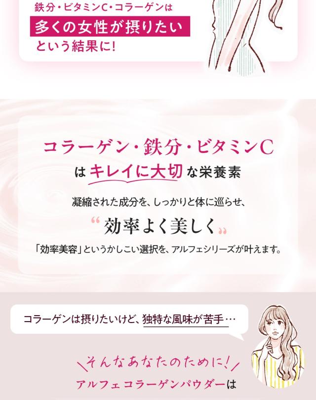 アルフェコラーゲンパウダー