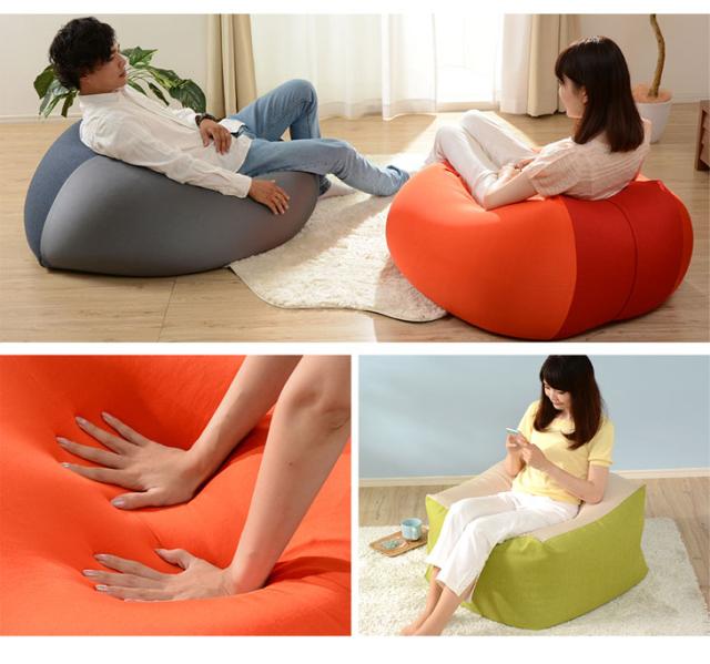 特大 ビーズクッション マイクロビーズ Lサイズ 洗える カバー ビーズクッション マイクロビーズ 特大 Lサイズ 洗える カバー