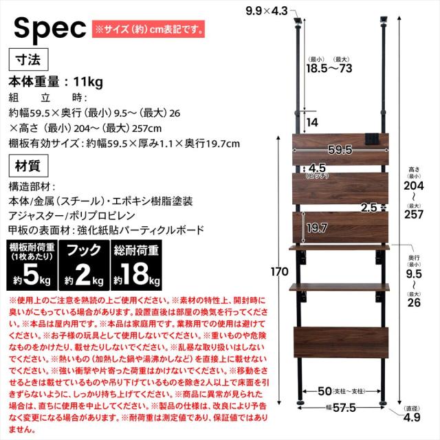 スペック・注意