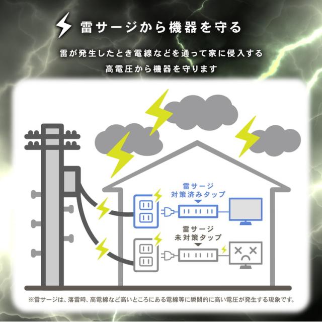 雷から守る